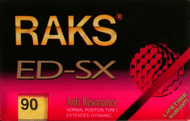 Compact Cassette: RAKS  - ED-SX 90