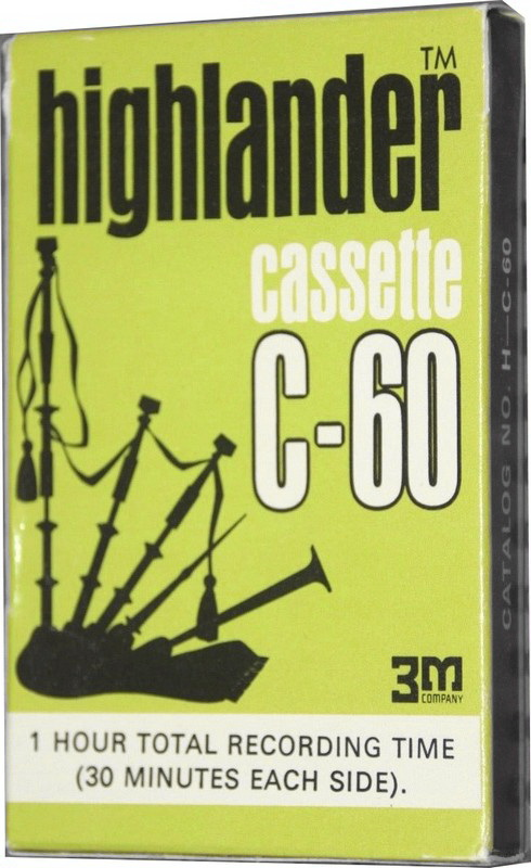 Compact Cassette: 3M  - Highlander 60