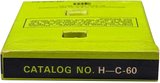 Compact Cassette 3M Highlander 60 Type I Normal 1973 USA