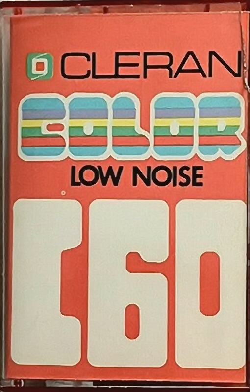 Compact Cassette Cleran Color 60 Type I Normal 1978 France