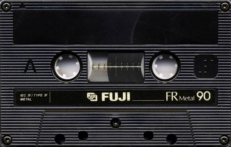 Compact Cassette Fuji FR Metal 90 Type IV Metal 1990 Europe