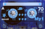 Compact Cassette Maxell My1 70 "MY1-70M" Type I Normal 1999 Japan
