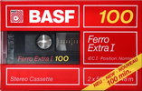 Compact Cassette BASF Ferro Extra I 100 Type I Normal 1988 Europe