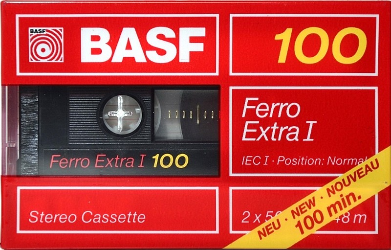 Compact Cassette: BASF  - Ferro Extra I 100