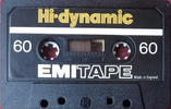Compact Cassette EMITAPE HI-DYNAMIC 60 Type I Normal 1972 Europe
