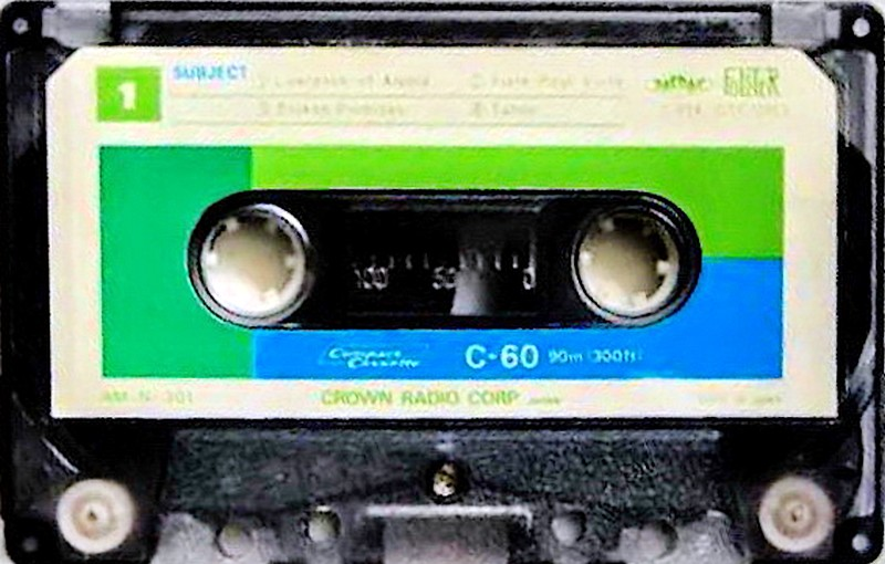 Compact Cassette:  Crown Radio Corporation -  60