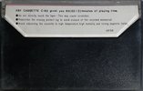 Compact Cassette ABY 60 Type I Normal Unknown Country