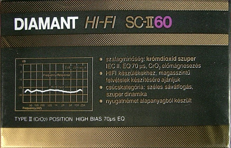 Compact Cassette: Polimer Diamant - SC-II 60