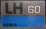 Compact Cassette Aiwa LH 60 Type I Normal 1976 Japan