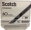 Compact Cassette Scotch Dynarange 60 Type I Normal 1979 USA
