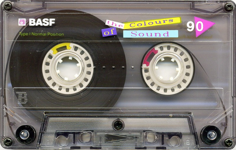 Compact Cassette BASF The Colours Of Sound 90 Type I Normal 1989 Europe