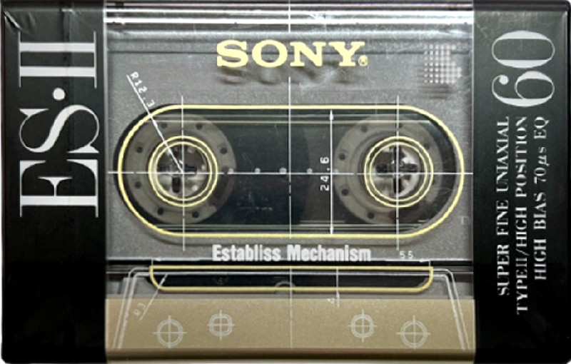 Compact Cassette: Sony  - ES II 60