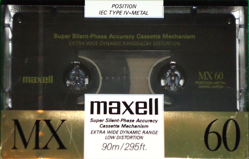 Compact Cassette: Maxell / Hitachi Maxell - MX 60