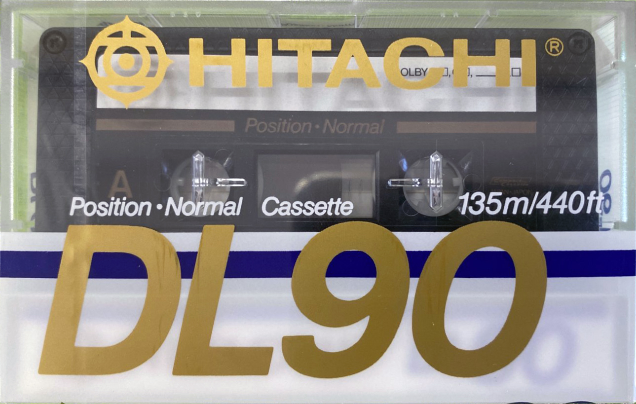 Compact Cassette Hitachi DL 90 Type I Normal 1985 North America