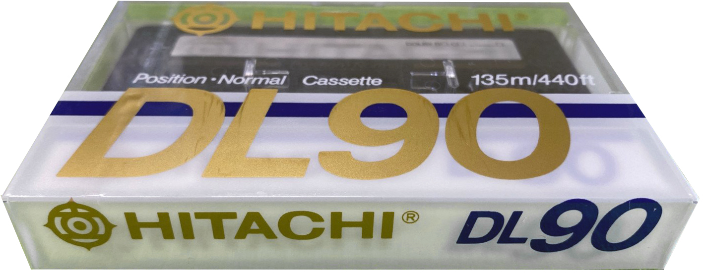 Compact Cassette Hitachi DL 90 Type I Normal 1985 North America