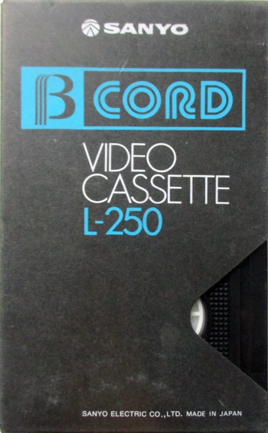 Betamax Sanyo 30 "B-cord L-250" Type I Normal Japan