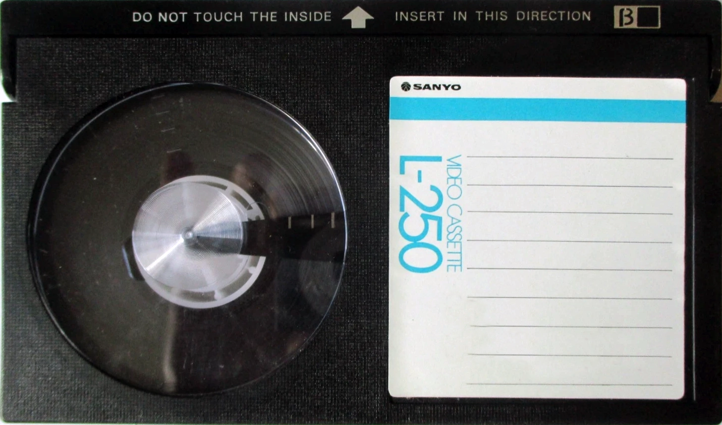 Betamax Sanyo 30 "B-cord L-250" Type I Normal Japan