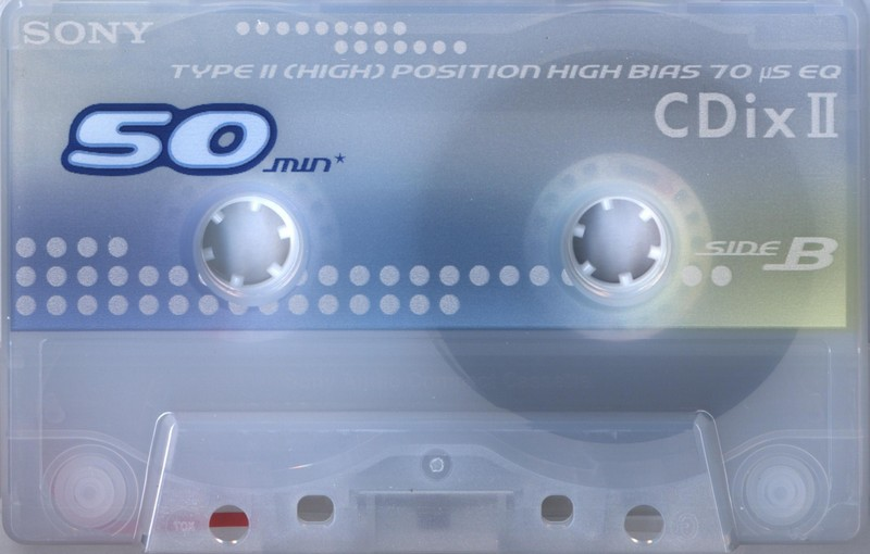 Compact Cassette: Sony  - CDix II 50