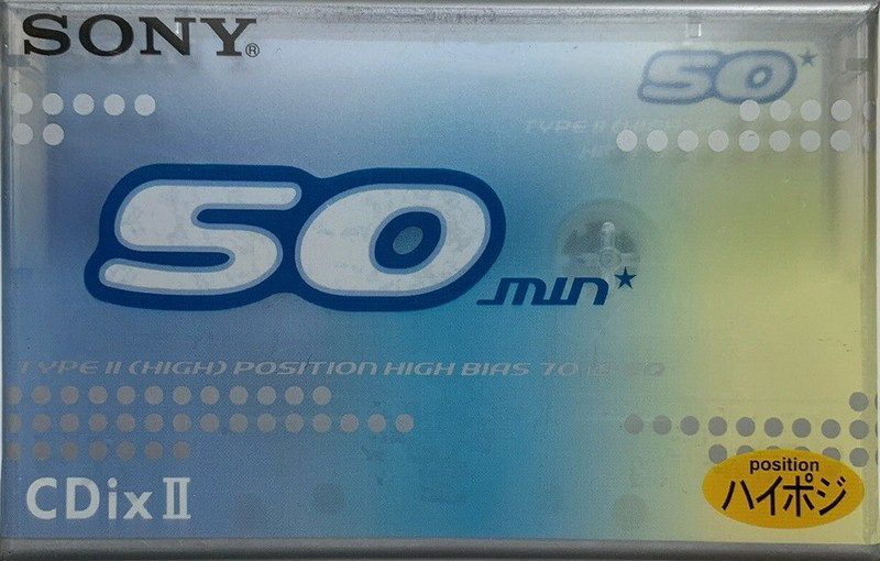 Compact Cassette: Sony  - CDix II 50