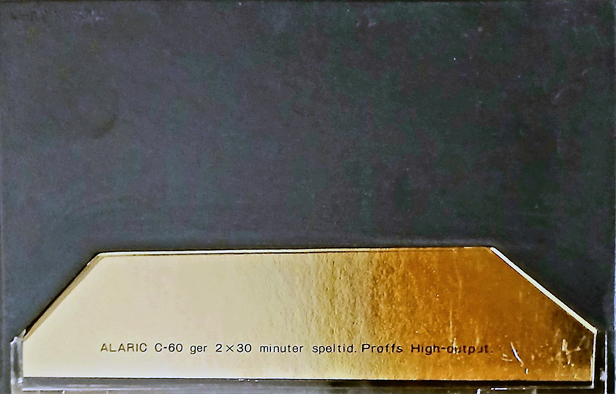 Compact Cassette Alaric 60 Type I Normal Sweden