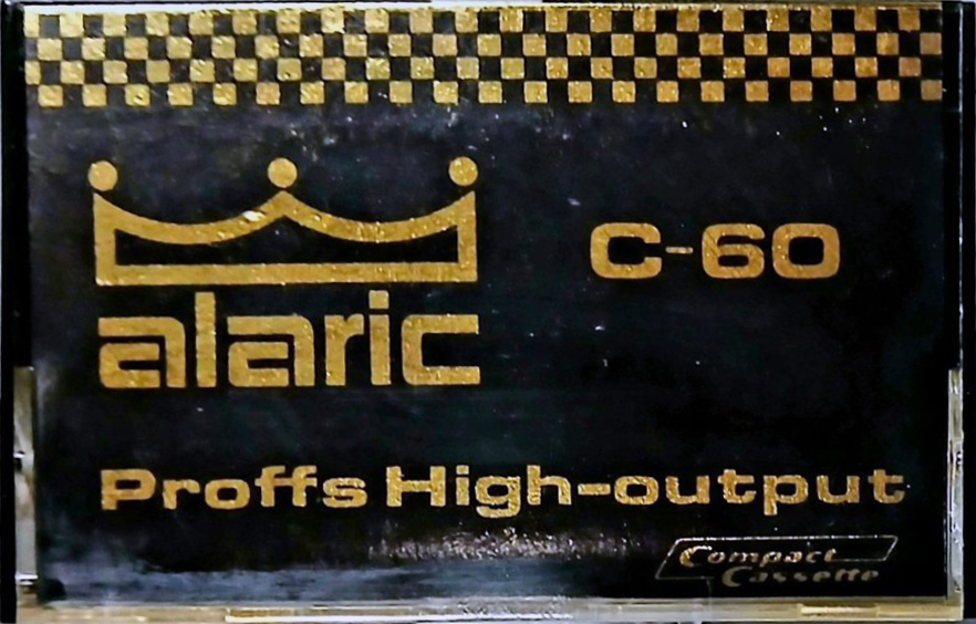 Compact Cassette Alaric 60 Type I Normal Sweden