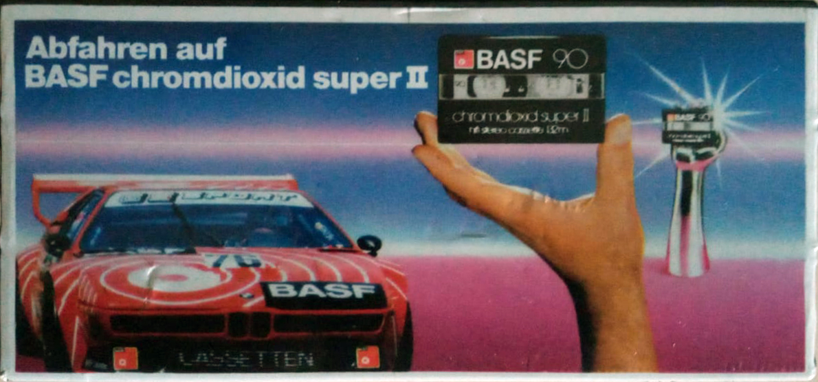 3 pack BASF Chromdioxid Super II 90 Type II Chrome 1981 Germany