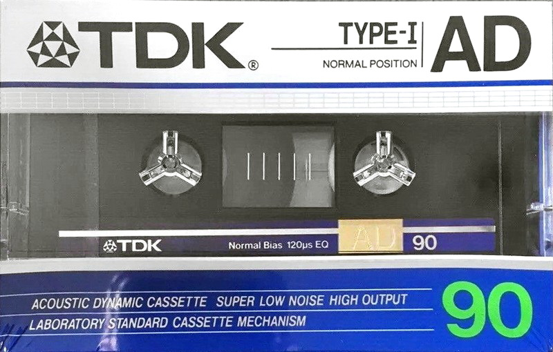 Compact Cassette: TDK  - AD 90