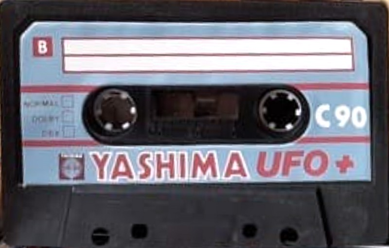 Compact Cassette Yashima UFO+ 90 Type I Normal 1980 UK
