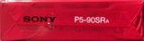 Video8, Hi8, Digital8 Sony SR 90 "P5-90SRA" Type I Normal 1993 Europe