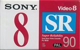 cover of Video8, Hi8, Digital8 Sony SR Type I Normal