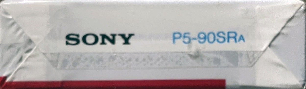 Video8, Hi8, Digital8 Sony SR 90 "P5-90SRA" Type I Normal 1993 Europe