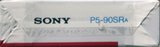 Video8, Hi8, Digital8 Sony SR 90 "P5-90SRA" Type I Normal 1993 Europe
