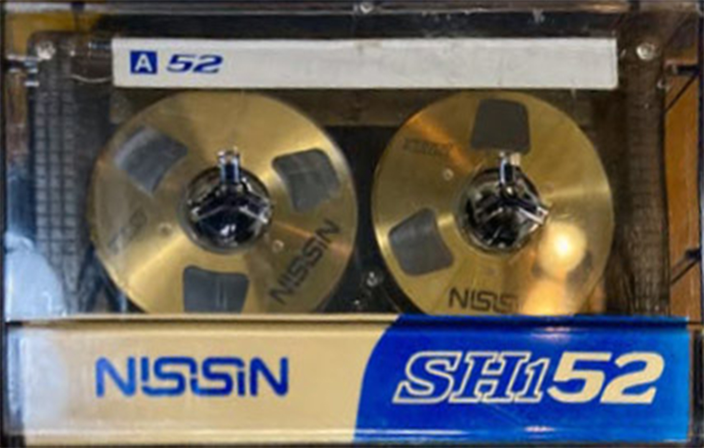 Compact Cassette Nissin SH1 52 Type I Normal Japan