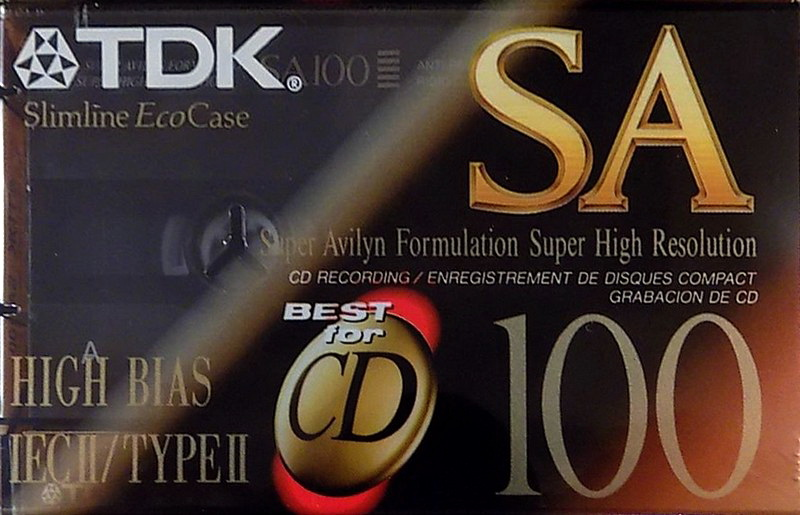 Compact Cassette: TDK  - SA 100