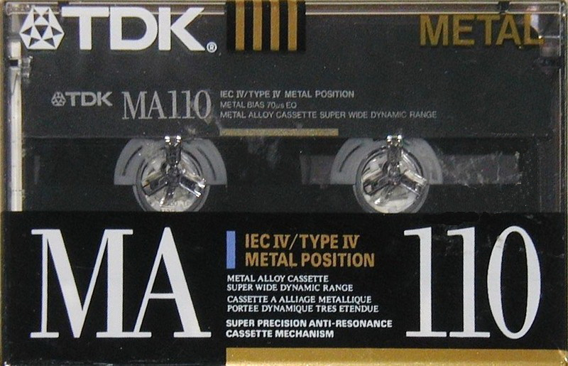 Compact Cassette: TDK  - MA 110