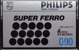 Compact Cassette Philips Super Ferro 90 Type I Normal 1978 Europe