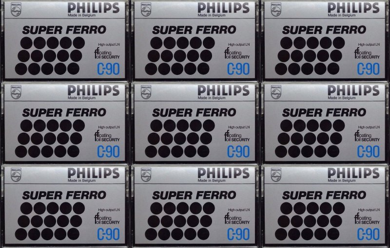 Compact Cassette: Philips  - Super Ferro 90