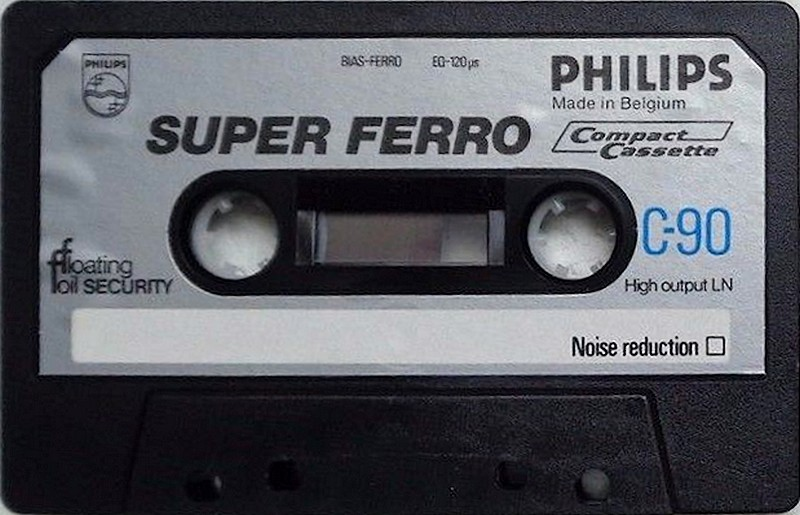 Compact Cassette: Philips  - Super Ferro 90