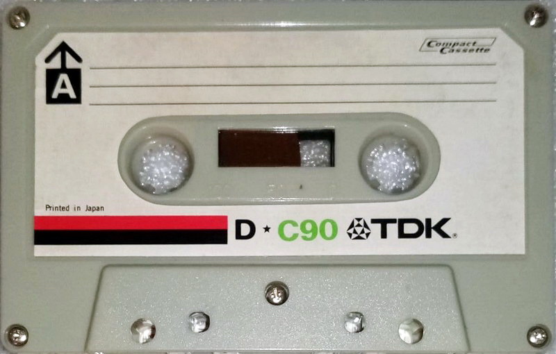 Compact Cassette TDK D 90 Type I Normal 1972 Japan