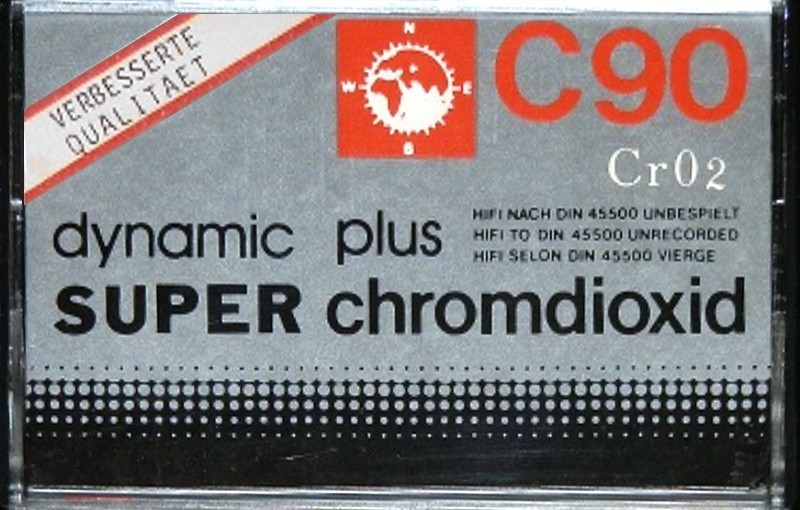 Compact Cassette Egro 90 Type II Chrome 1980 Germany
