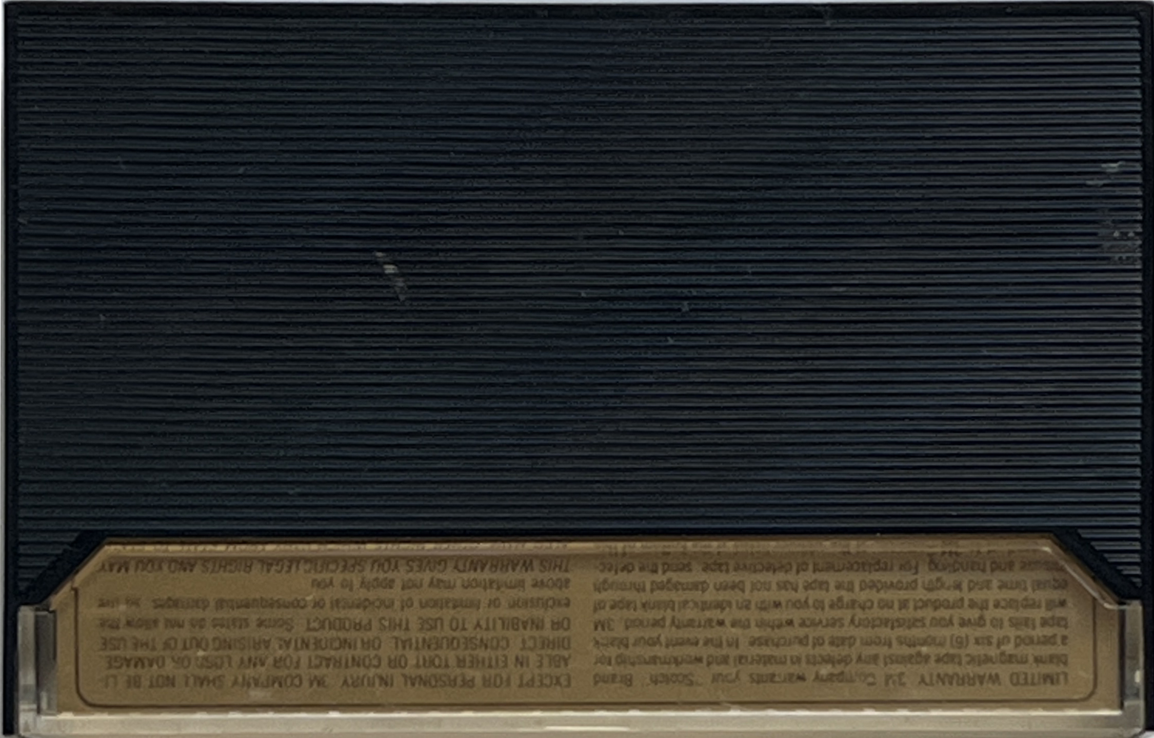 Compact Cassette Scotch Master 90 Type I Normal 1977 USA