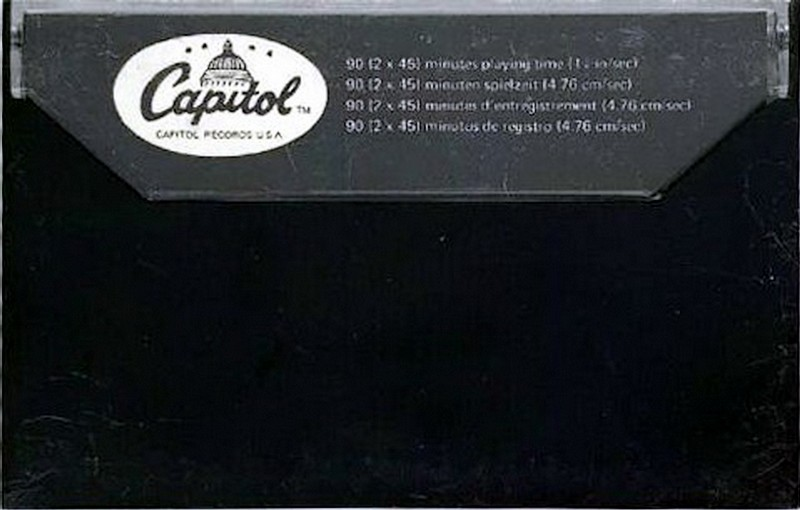 Compact Cassette Capitol UFO 90 Type I Normal 1974 USA
