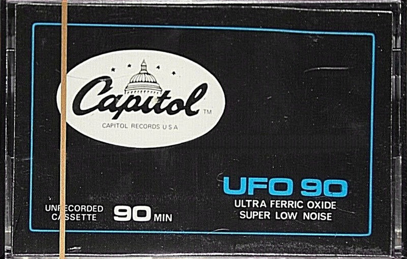 Compact Cassette Capitol UFO 90 Type I Normal 1974 USA