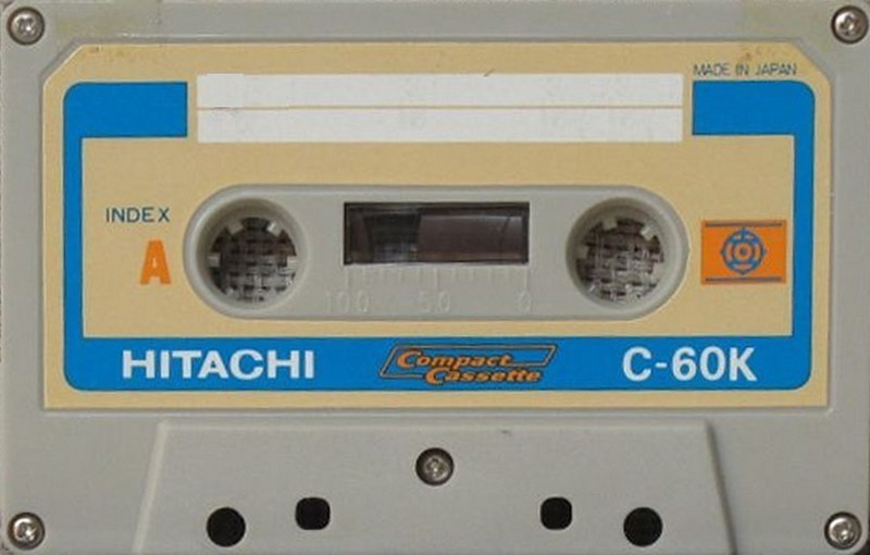 Compact Cassette Hitachi 60 "Nishikawa Musen" Type I Normal Japan