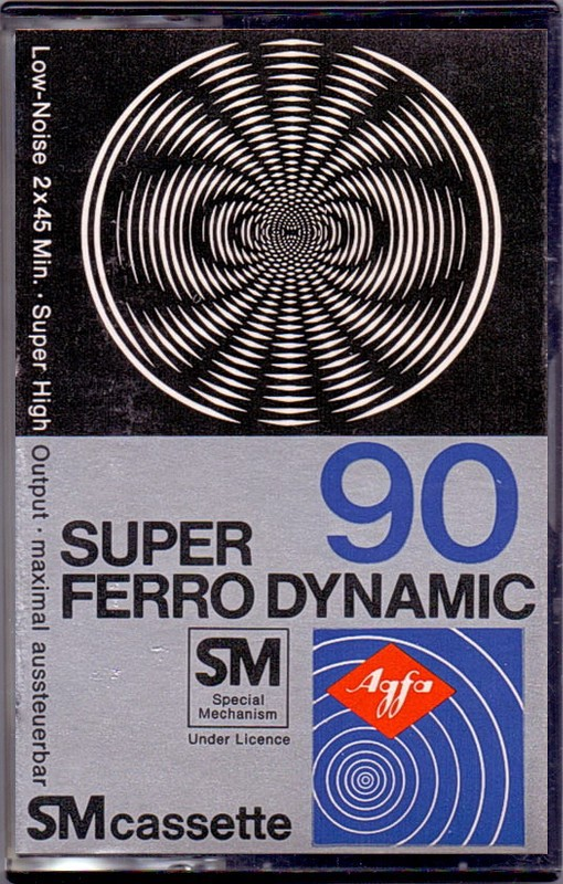 Compact Cassette: AGFA  - Super Ferro Dynamic 90