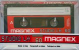 Compact Cassette Magnex Studio LN 60 Type I Normal 1982 Europe