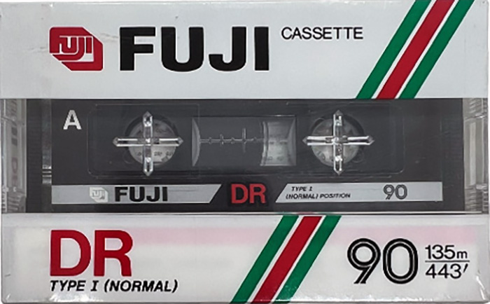 Compact Cassette Fuji DR 90 Type I Normal 1987 Europe