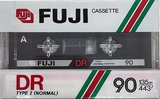 Compact Cassette Fuji DR 90 Type I Normal 1985 Europe