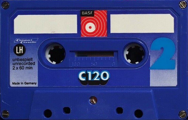 Compact Cassette: BASF  -  120