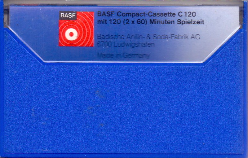 Compact Cassette: BASF  -  120